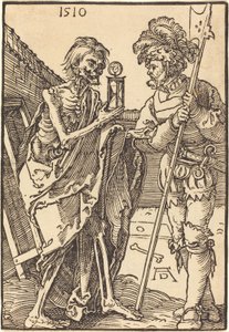 死とLansquenet 作： Albrecht Dürer